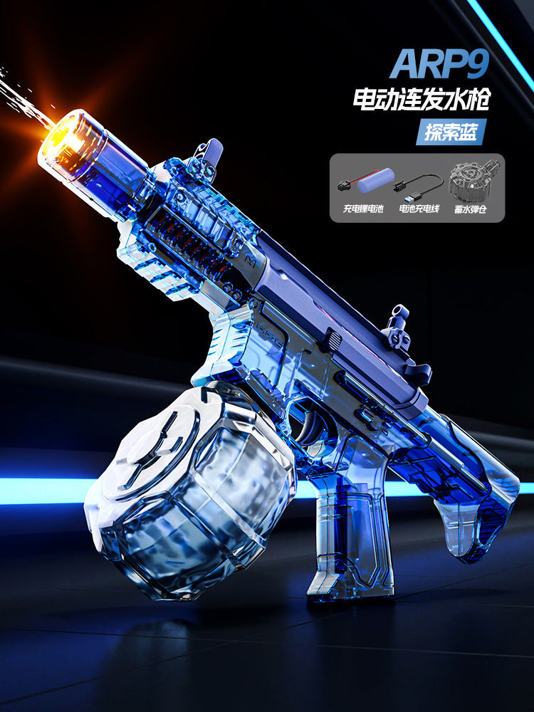 new arrival victor electric burst water gun automatic water absorption manual automatic linkage reloading large capacity water gun