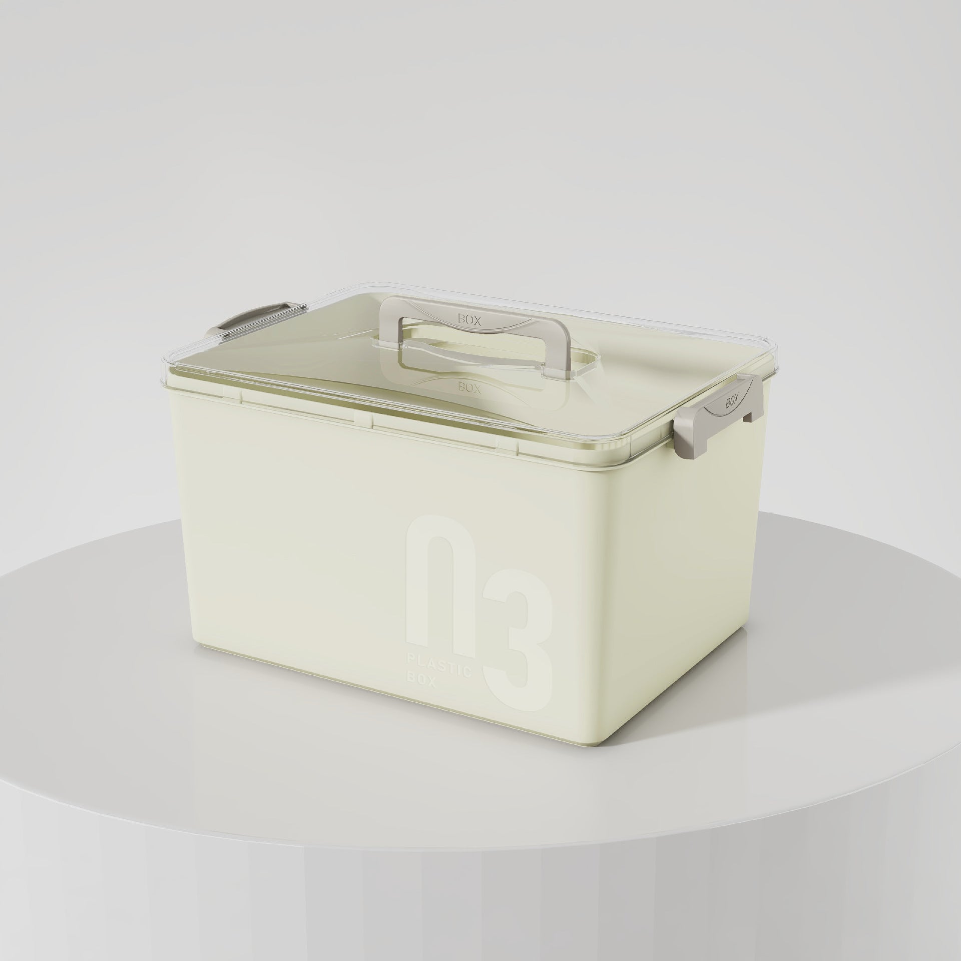 Optional color storage box Household solid color plastic PET finishing box Snacks clothes storage custom storage box