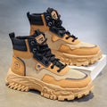 Men's spring 2026 new collection: trendy and versatile men's martin boots - chunky sole, height increasing, casual, hiking, outdoor work boots