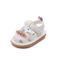 New korean-style squeaky sandals for babies,  summer collection, girls' shoes for ages 0-2, and squeaky pre-walker shoes for baby boys