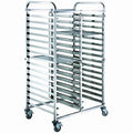 Stainless steel baking dish commercial baking portion rack oven baking dish cart cake bread oven multi-layer storage rack