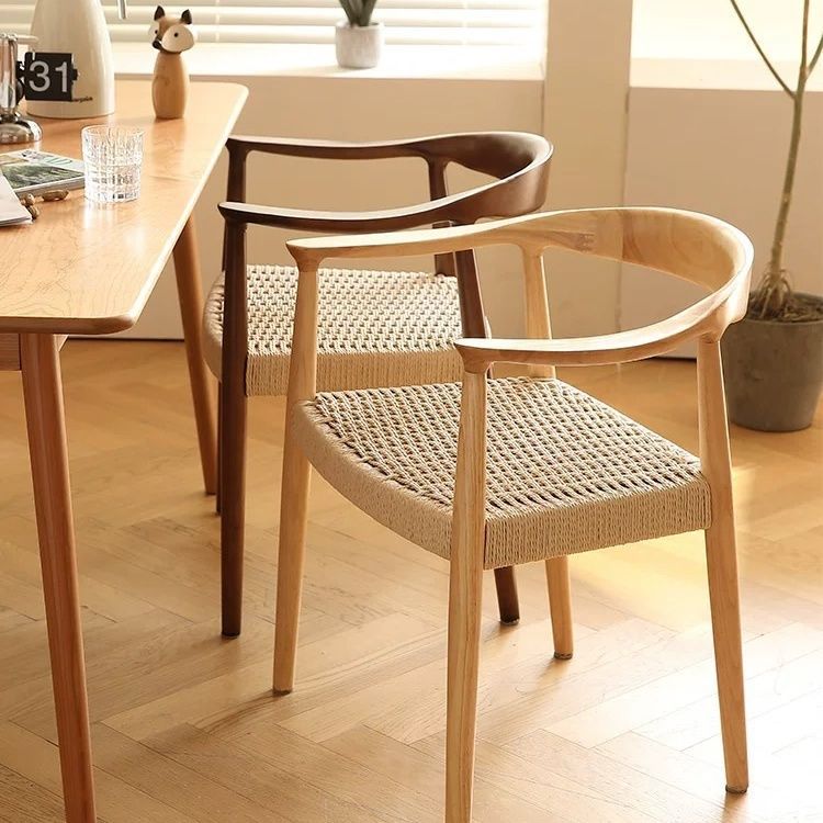 All solid wood chinese restaurant dining chair creative study back chair shu president chair sales department tea making log negotiation chair