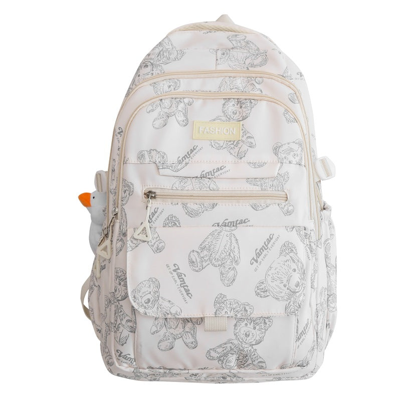 New high school students large-capacity student backpack schoolbag travel computer backpack business leisure backpack