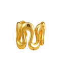 Fashion geometric adjustable ring set for women, bridal wedding bohemian shiny ring