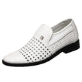 Genuine soft leather men's leather shoes summer leather sandals men's hollow-out clogs casual leather sandals breathable men's shoes