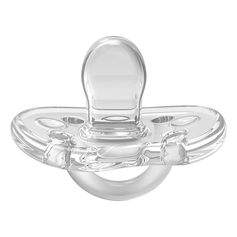 Factory direct sales, all liquid silicone, thumb type, nipple type, infants and toddlers sleep well, all silicone pacifiers