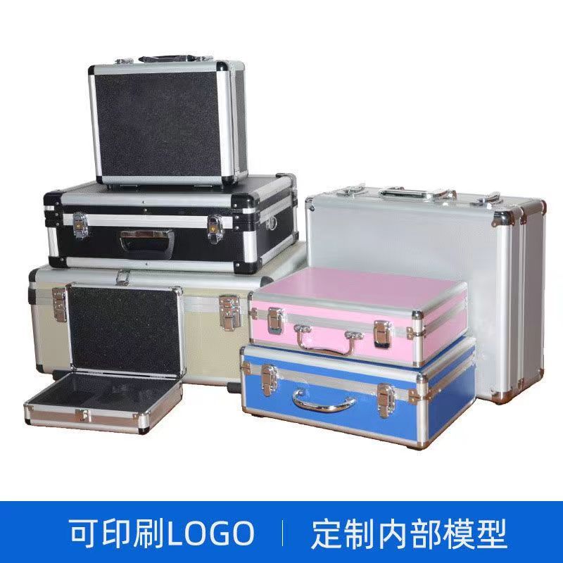 Dongguan aluminum alloy box professional custom aluminum alloy air box equipment instrument transportation box trolley case suitcase