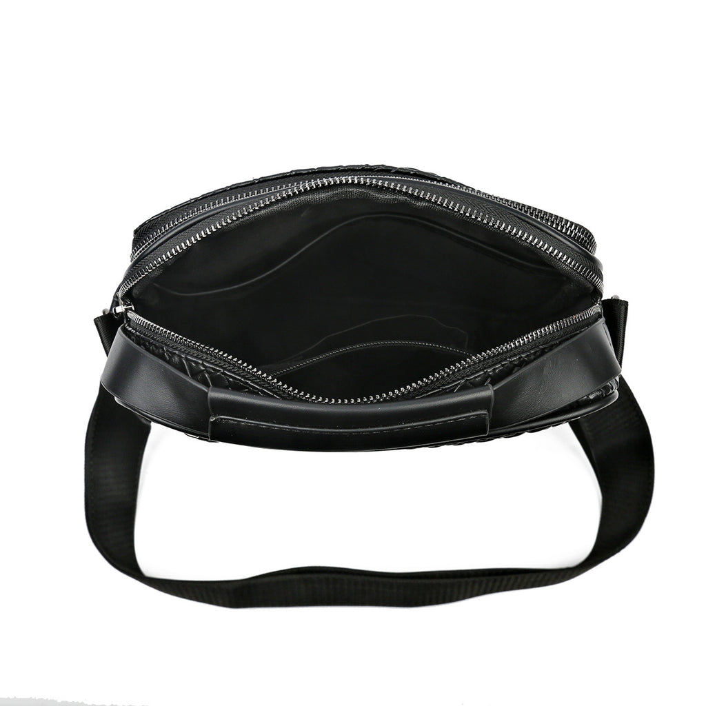 New Men's Fashion Casual Breast Bag Versatile Trend Portable Commuter Shoulder Bag Outdoor Travel Waterproof Messenger Bag