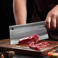 Bearing steel hand-forged for home kitchen knife barbecue shop special bone chopping knife kitchen meat cutting knife
