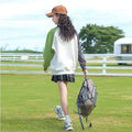 Girls' spring/autumn tops: new  casual style, stylish girls' clothing, mid-to-large children's sweatshirts, kids' sports autumn trend