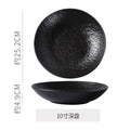 10inch deep dish-black