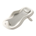 Baby bath support seat - reclining bath bed with non-slip mat - universal bathing aid for newborns