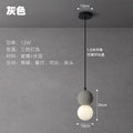 Bedroom bedside small chandelier restaurant bar cream style japanese wabi-sabi b&b entrance light luxury modern simple scandinavian