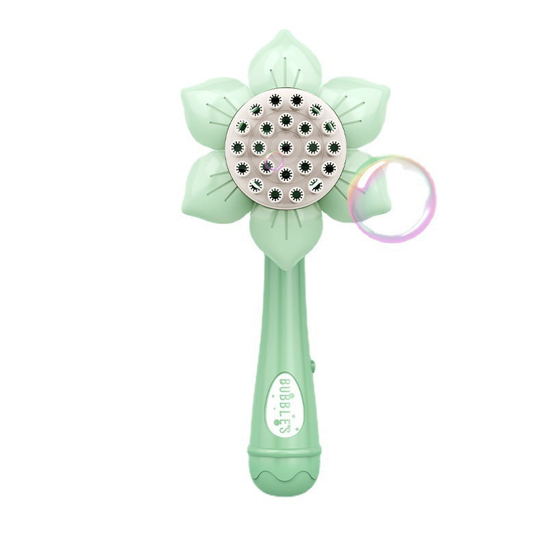 Fully automatic electric bubble gun series - gatling bubble machine, rocket space rabbit, night market stall, children's toy