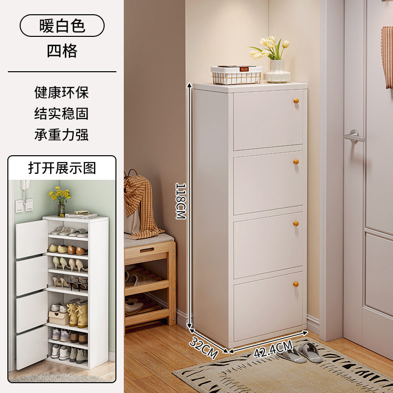 Shoe cabinet household entrance small narrow entrance storage cabinet 2025 new simple small apartment multi-layer dust shoe rack