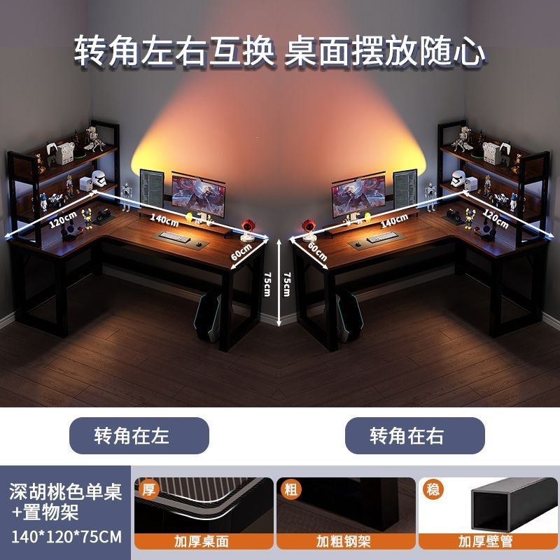 Corner computer desk for homel-shaped study table casual bedroom study table study corner desk