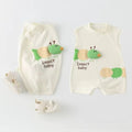 Newborn baby romper bodysuit - quick-dry summer stretch knit onesie (unisex)