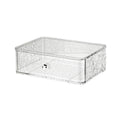 Cosmetic organizer - desktop dustproof premium vanity table makeup & lipstick acrylic drawer storage rack