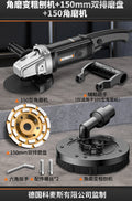 Angle grinder to shovel wall rough planer dust-free and no dead ends sanding planer wall machine concrete renovation putty sanding handy gadget