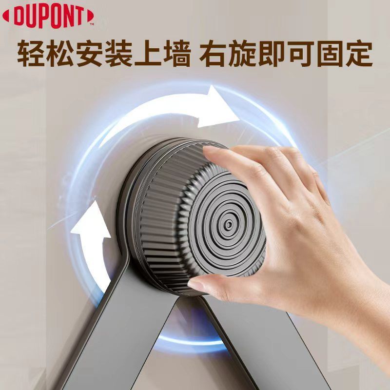Pot lid holder, punch-free rotate suction cup wall-mounted for home kitchen cutting board placer multifunctional goods holder