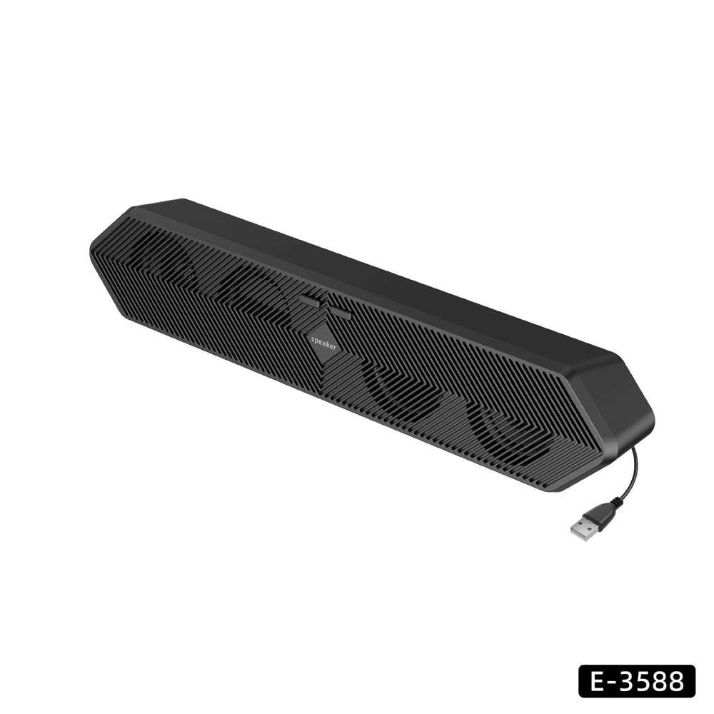 e3588 single usb interface one-line computer notebook mobile phone bluetooth speaker for home dual speaker touch