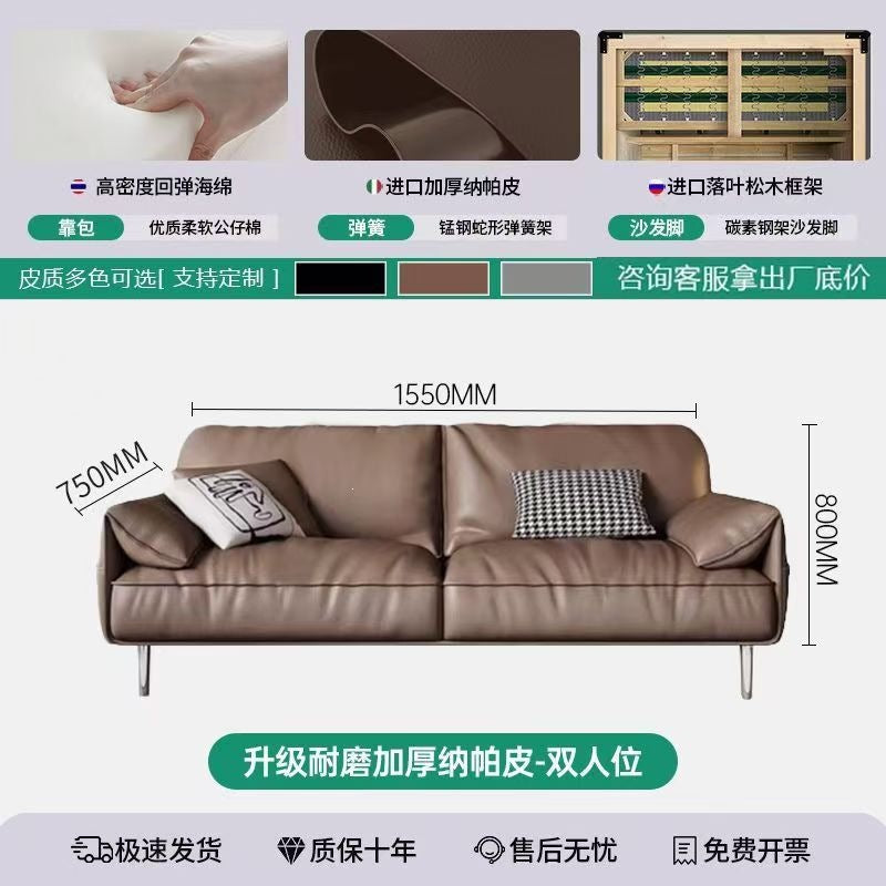 Office sofa casual business reception room reception area casual office sofa coffee table combination three seats
