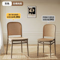 Dining chair for homeelderly armrest plastic chair for homedining chair backrest rattan chair stackable outdoor stool balcony