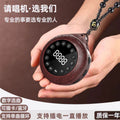 Tuoxiang t-6697 sandalwood color meditation timer shutdown wireless bluetooth card music player mini portable player