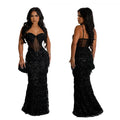 new european and american  export sequin party maxi dress - fashionable spaghetti strap bodycon a-line dress