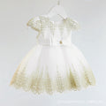 Kids dress skirt personalized kids baby first birthday flower girl baby birthday style princess skirt girls' skirt