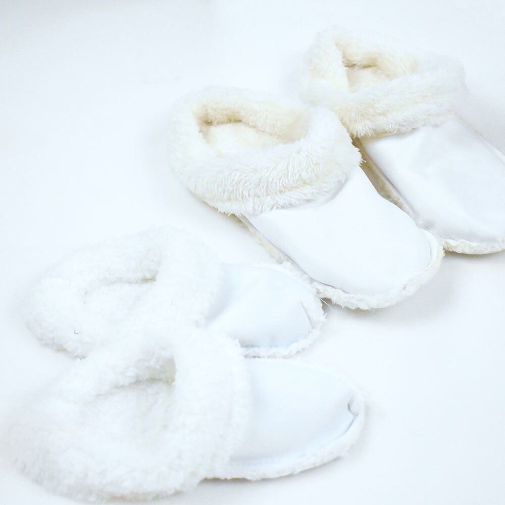Clogs with fleece lining - detachable sock liners, cotton slippers with warm and comfortable thickened fleece insoles, closed-toe shoe liners