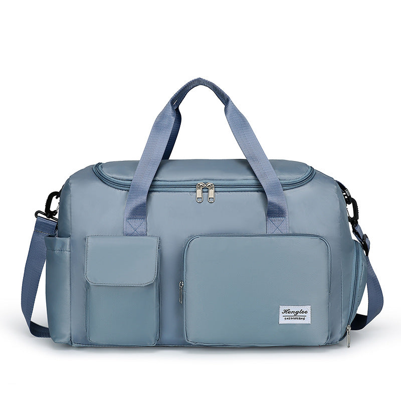 Portable travel bag Large capacity wet and dry separation Luggage storage bag Maternity bag with shoe compartment Sports fitness bag