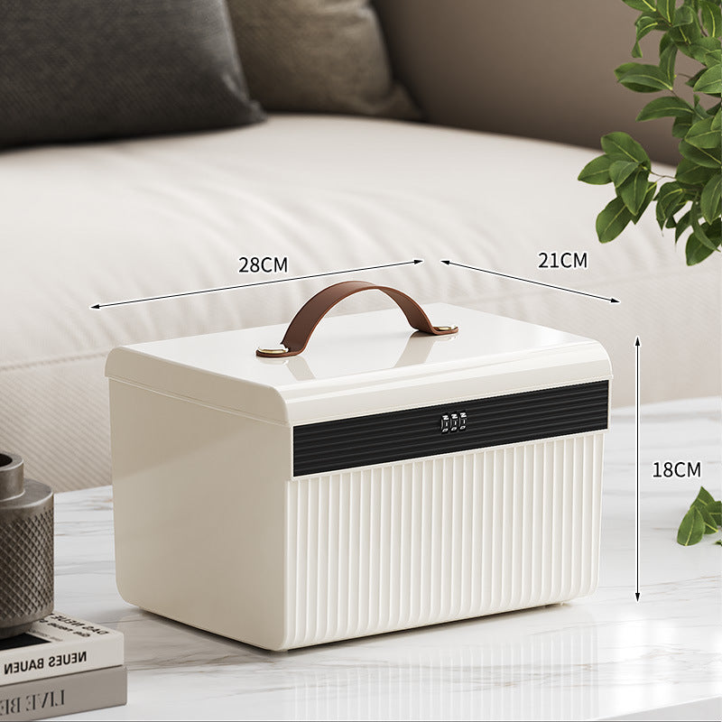 Password Storage Box Valuables Storage Box Privacy Documents Documents Documents Organizing Box Locked Medicine Box Jewelry Safe Deposit Box