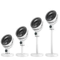 Smart remote control circulation fan - home, outdoor, floor-standing, oscillating, powerful airflow, low noise, energy-saving, office, rechargeable electric fan