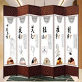 Screen partition living room 2025 new style curtain flat wind folding movable chinese medicine health center club beauty salon