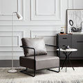 Wrought iron sofa chair retro industrial style light luxury minimalist living room seating area sofa designer single/double small sofa