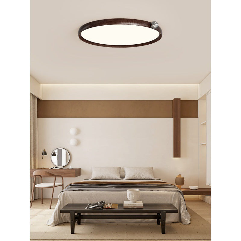 Wabi Sansi wind fruit lamp log wind bedroom ceiling lamp retro Japanese study eye protection children's room full spectrum lamp