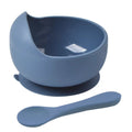 Silicone utensil set, baby food bowl, infant bowl, baby spoon, food-grade silicone bowl, baby bowl, maternity and baby supplies