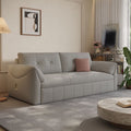 Sofa bed all-in-one dual-purpose foldable multi-functional small apartment storage straight row cream style popular bedroom sofa