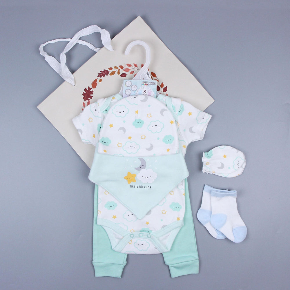 Newborn baby gift box baby clothes suit clothing baby romper full month gift baby clothes children's clothing