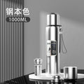 Outdoor men's large capacity all-steel kettle thermos 316 stainless steel tea infuser bottle car portable water cup
