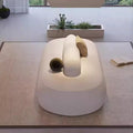 Cream style designer double-sided sofa clothing store hotel club lobby reception area rest area