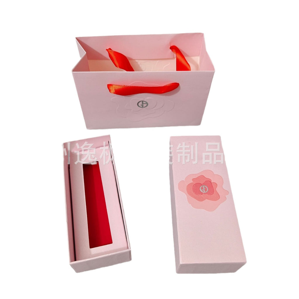 阿玛粉唇釉礼盒口红盒手提礼品袋礼盒