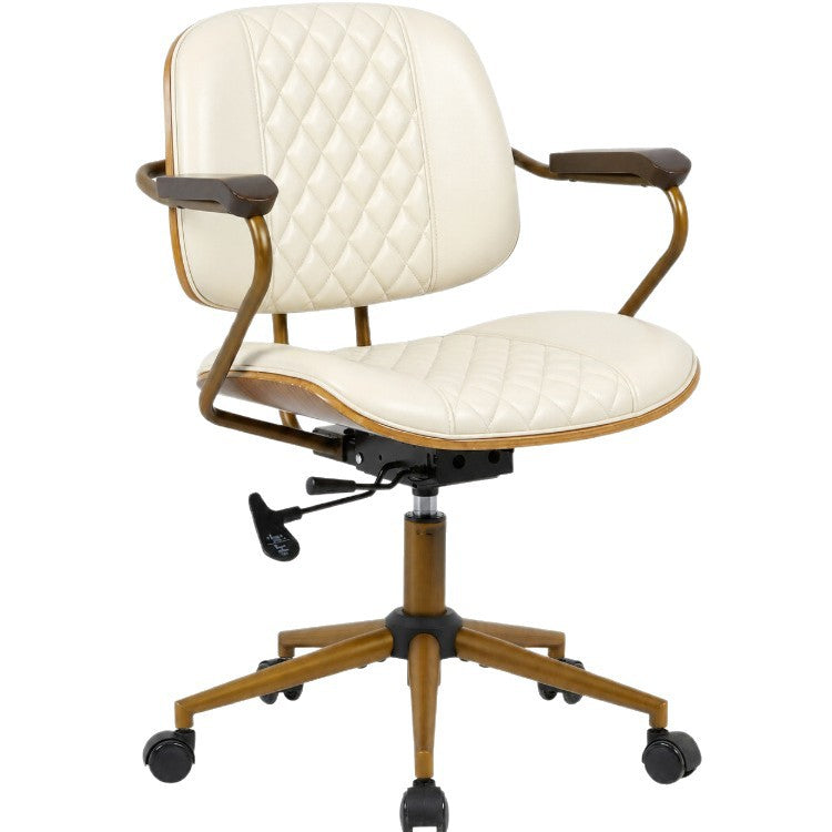Accessible luxury solid wood armrest computer chair backrest adjustable office chair for homeretro sedentary and not tired adjustablerotate chair