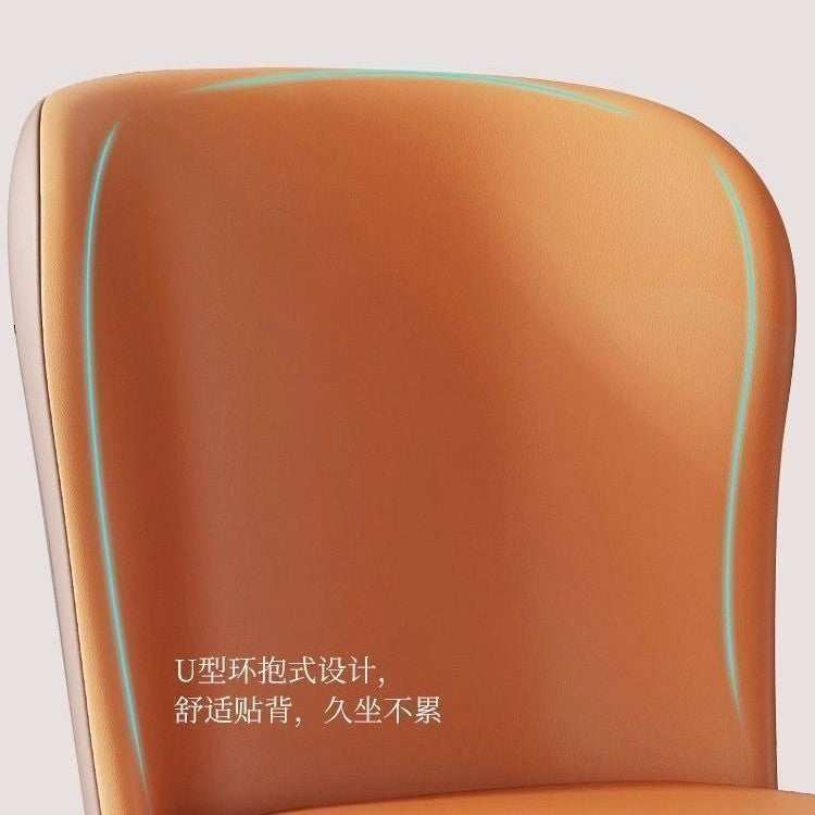 Minimalist italian dining chair, light luxury belle stool, modern nordic restaurant casual home chair, hotel small apartment
