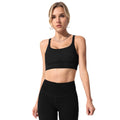 Slimming look family high elastic yoga clothes women's tight quick-drying fitness clothes tops cross back running sports intimates