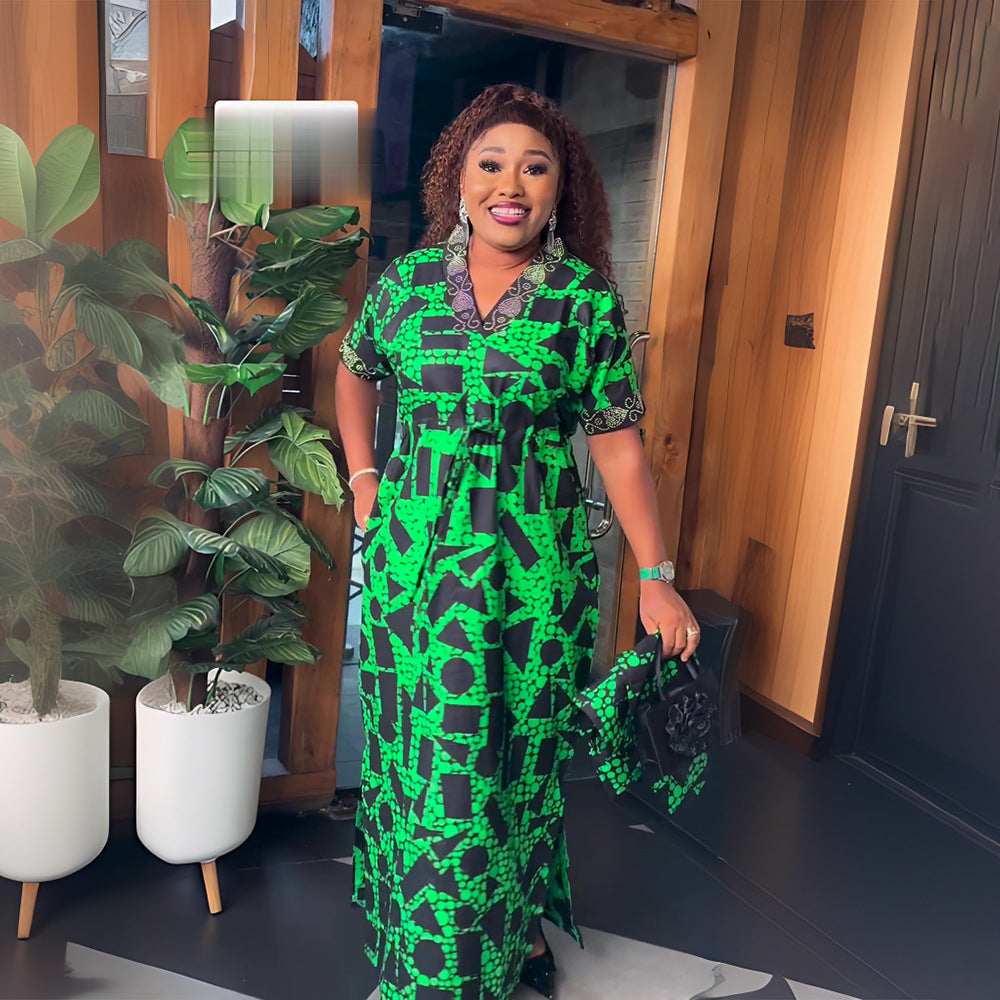 African women's plus size dresses -  &  hot-selling styles: robes,  bestsellers, printed dresses with headscarves
