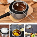 Chocolate melting pot stainless steel water bath heating container melting bowl cheese butter melter baking tool