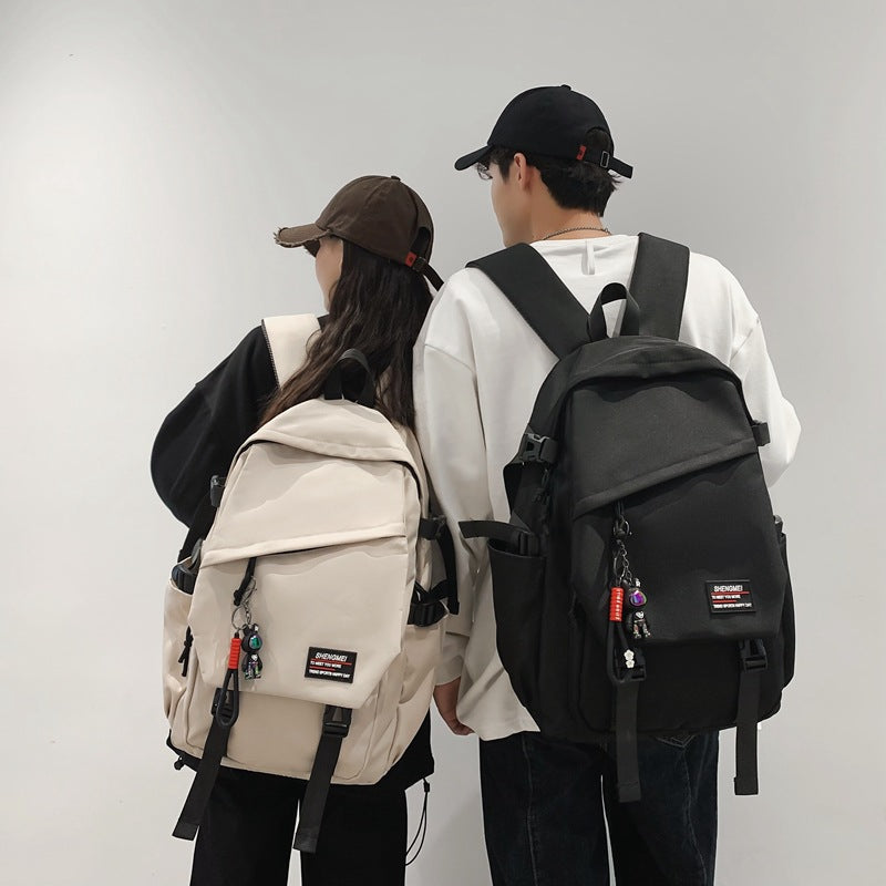 New large-capacity junior high school students backpack schoolbag travel computer backpack business leisure commuter backpack