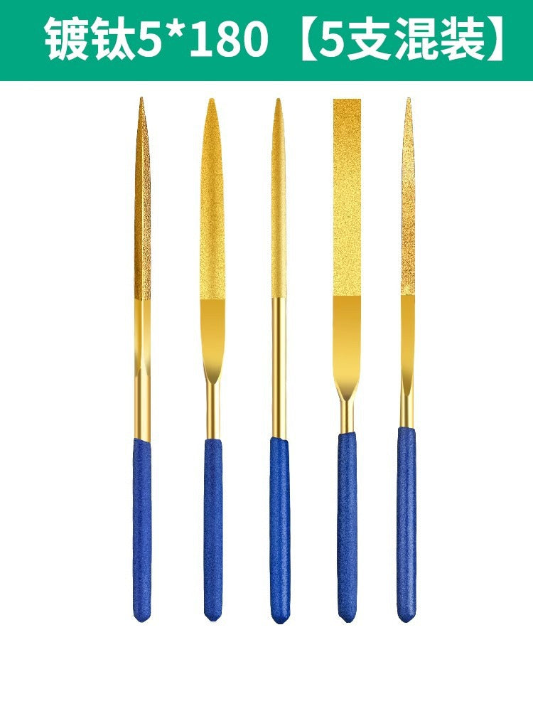 Diamond file, titanium plated file, assorted file, alloy file, metal jade grinding tool suit